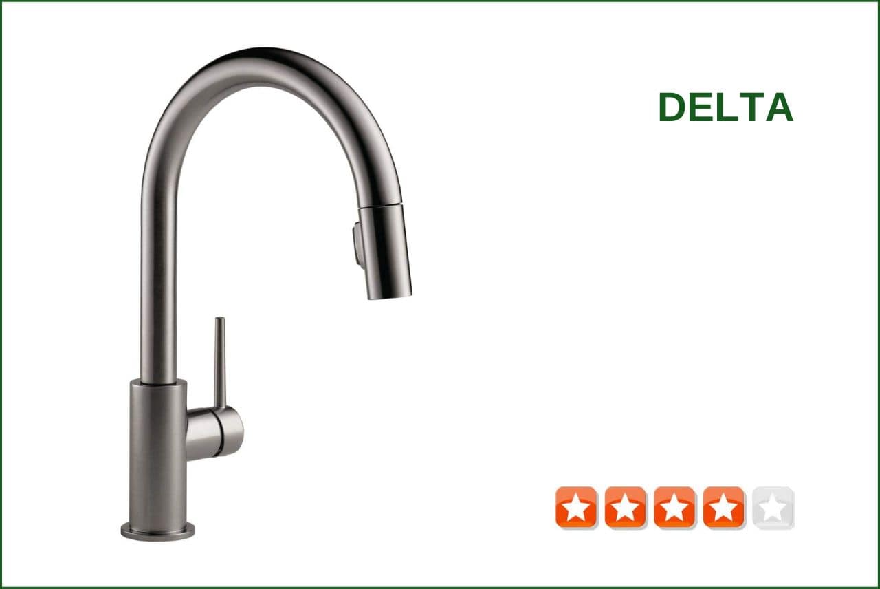 Delta 9159-KS-DST Trinsic Kitchen Pulldown Faucet