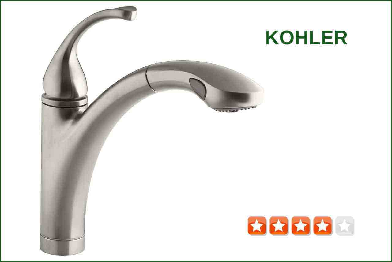 kohler k-10433 pull-out kitchen faucet/