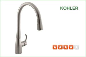Kohler K-596-VS Pull-down Kitchen Faucet