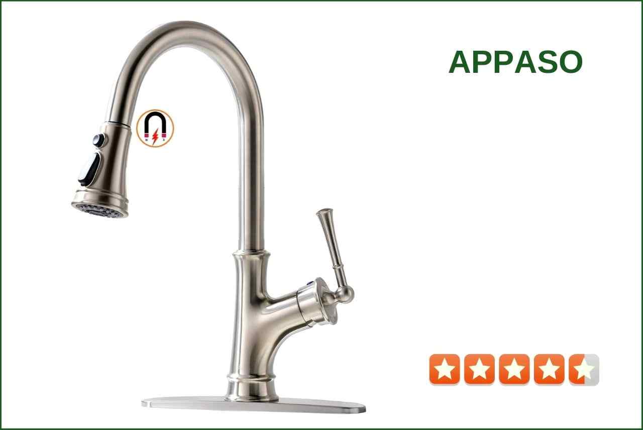 APPASO K133-BN Pull Down Kitchen Faucet