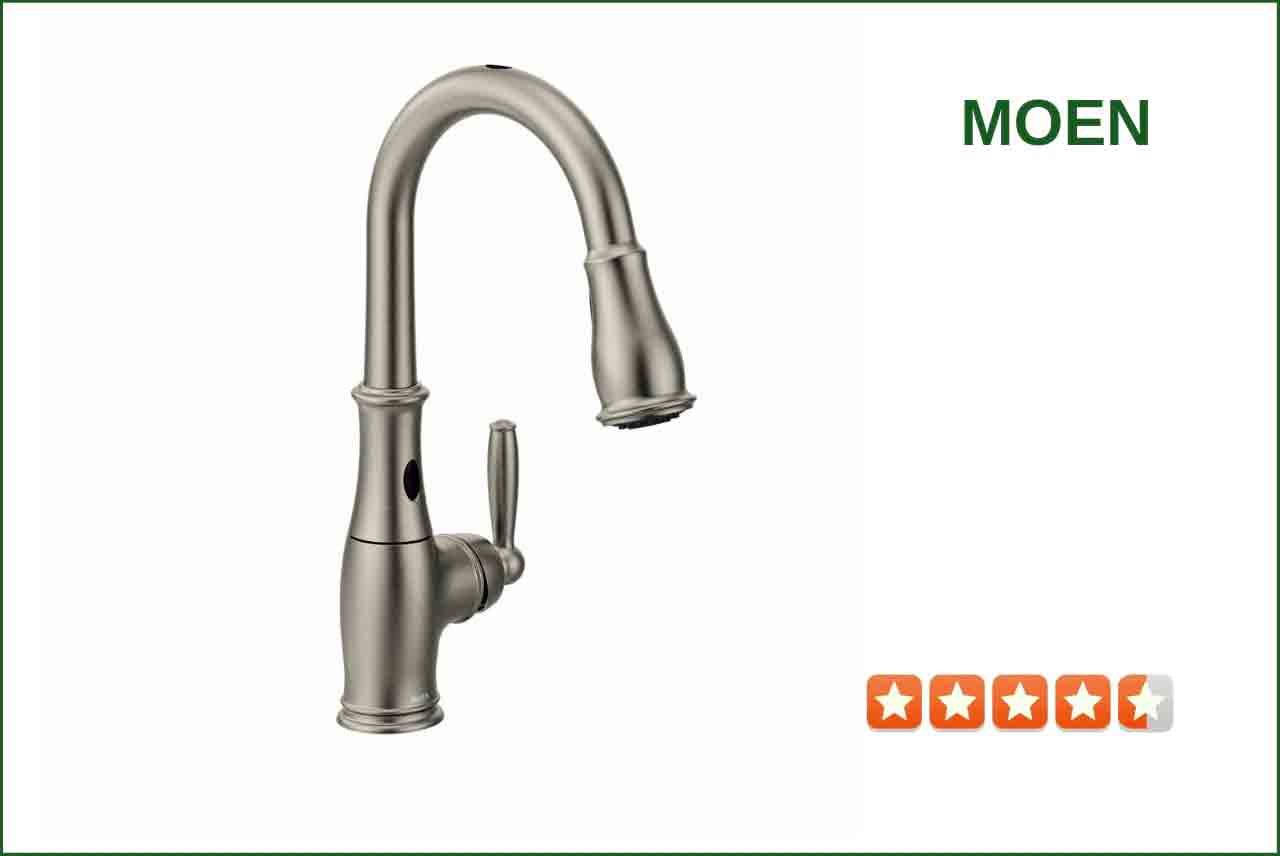 Moen 7185esrs Touchless Kitchen Faucet Best Reviews For Kitchen