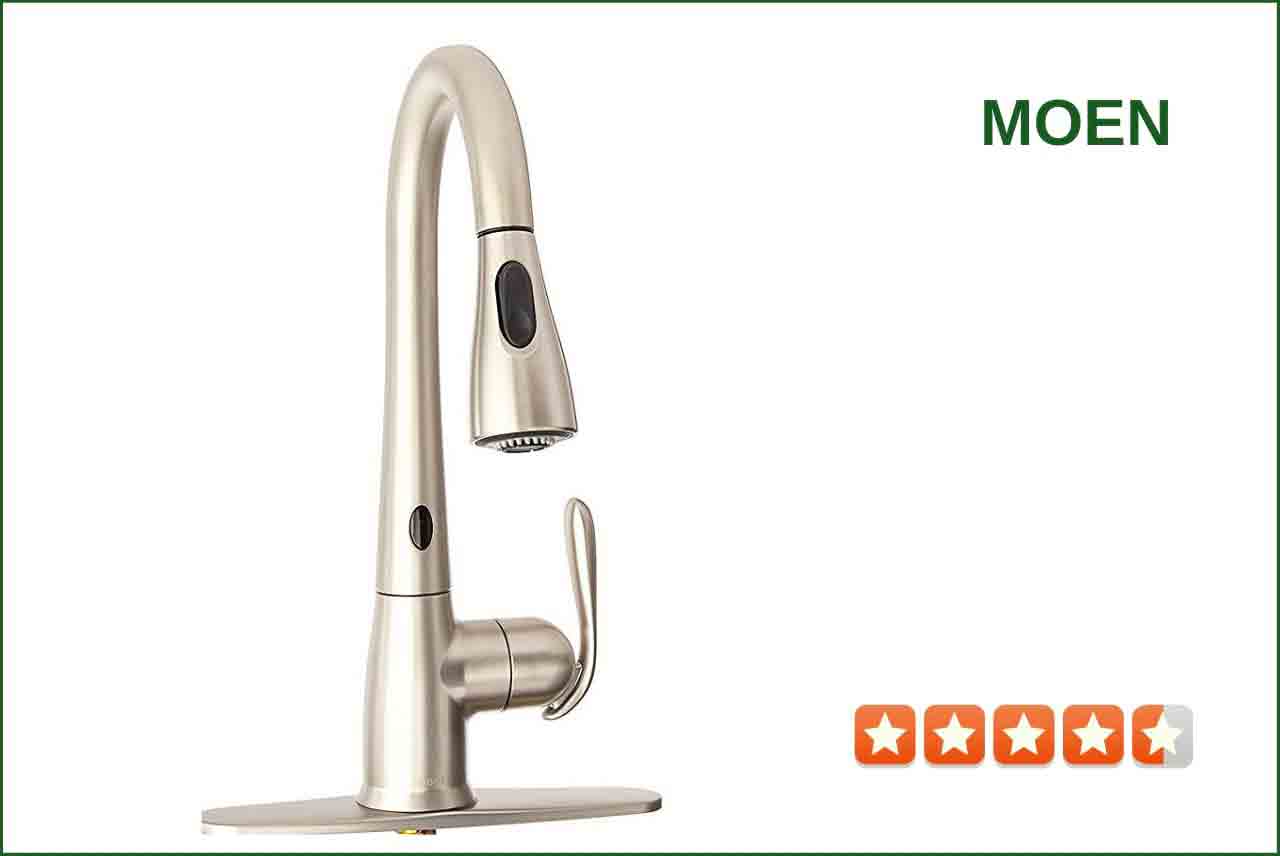 Moen 87350esrs Touchless Kitchen Faucet Best Reviews For Kitchen