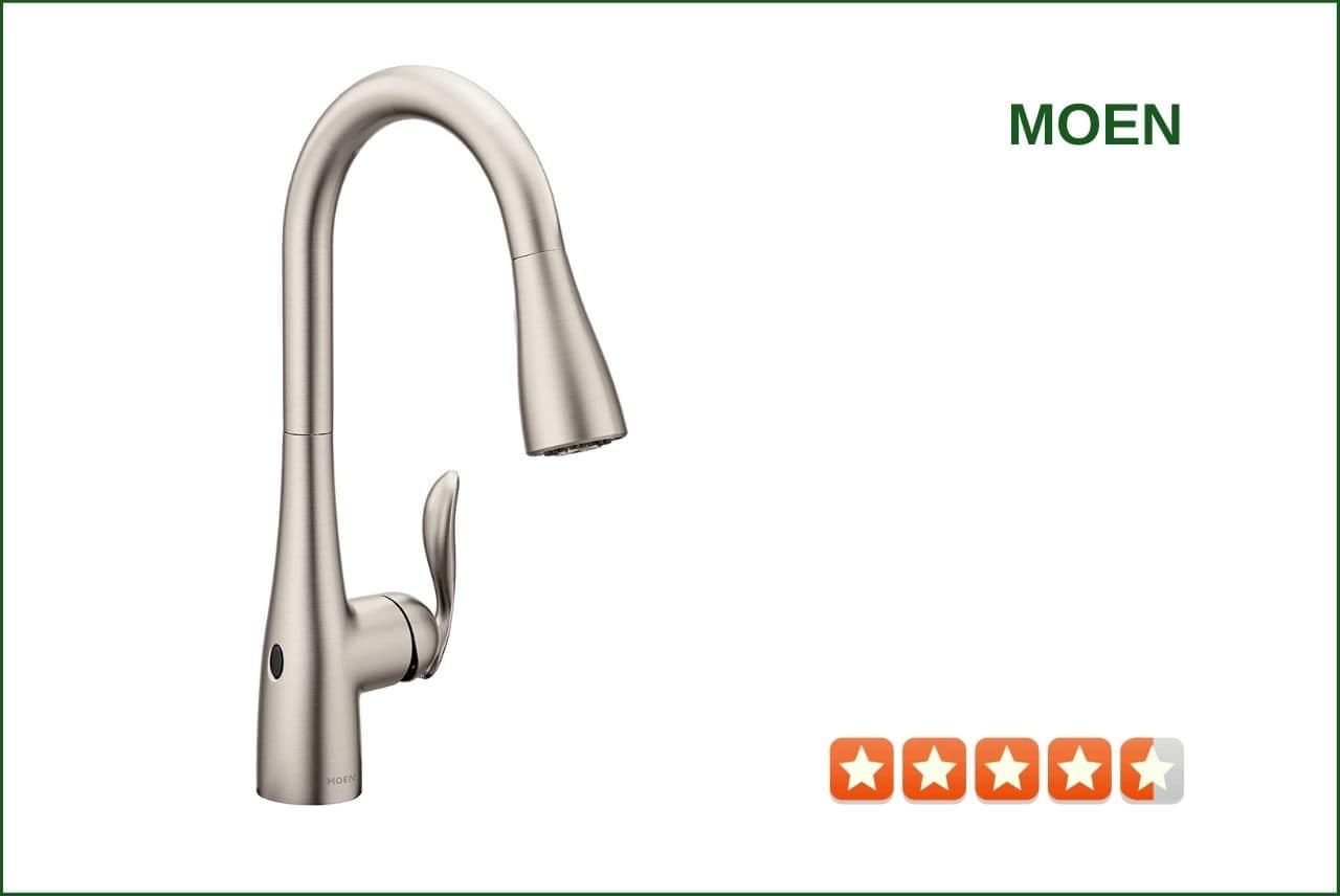 Moen Wave Sensor Touchless Pulldown Kitchen Faucet