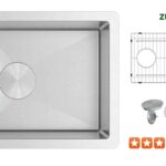 Zuhne PM-HOBZ-4YRY Single Bowl Kitchen Sink