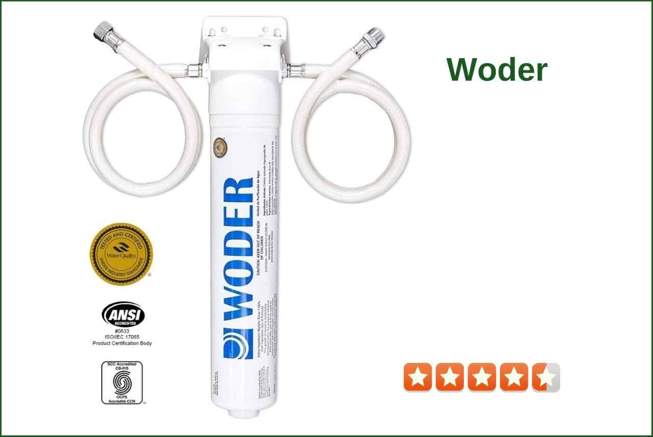 Woder WD-S-8K-DC 10K Ultra Undersink filter