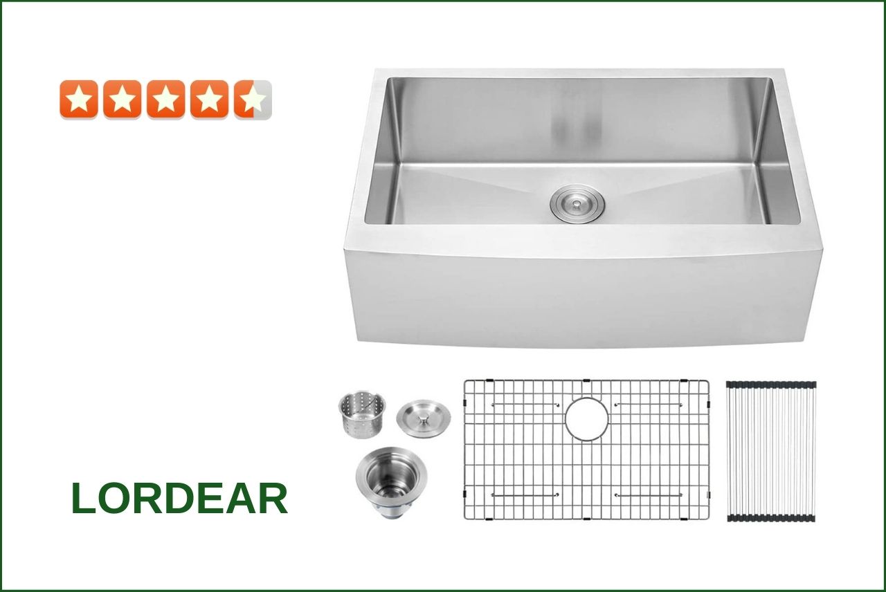 Lordear LAB3321R1 Farmhouse Sink