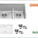 Ruvati RVH7255 Double Bowl Sink For 30 Inch Cabinet