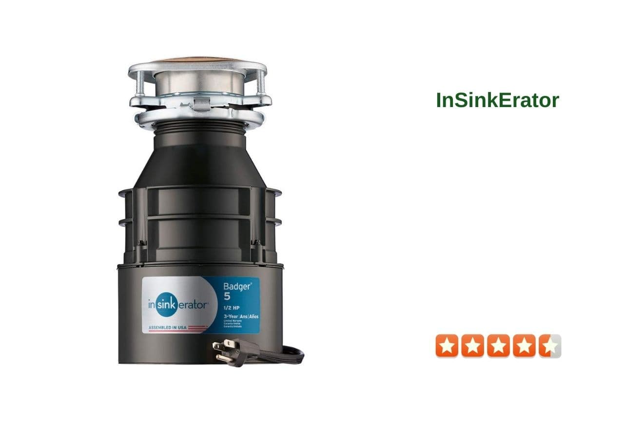 InSinkErator Badger 5 w/c Garbage Disposal with Cord