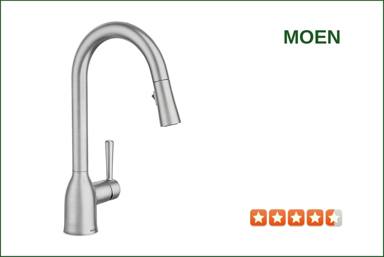 Moen Adler One-Handle High Arc Pulldown Kitchen Faucet