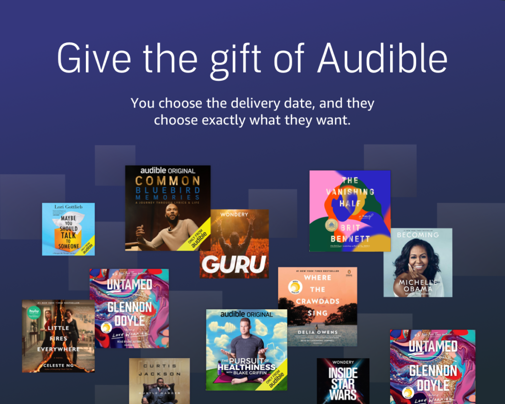 Audible Gift Memberships​