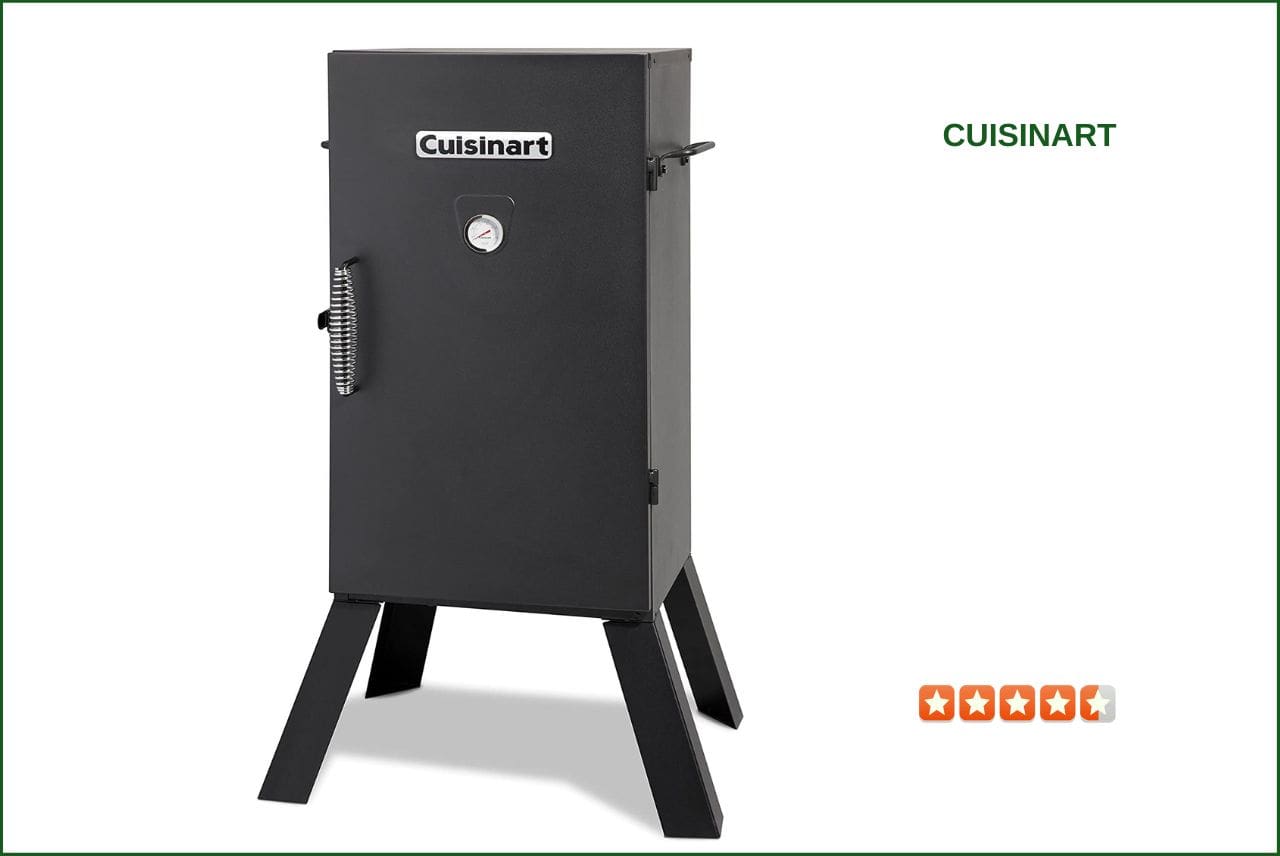 Easiest to Use- Cuisinart 30 Electric Smoke