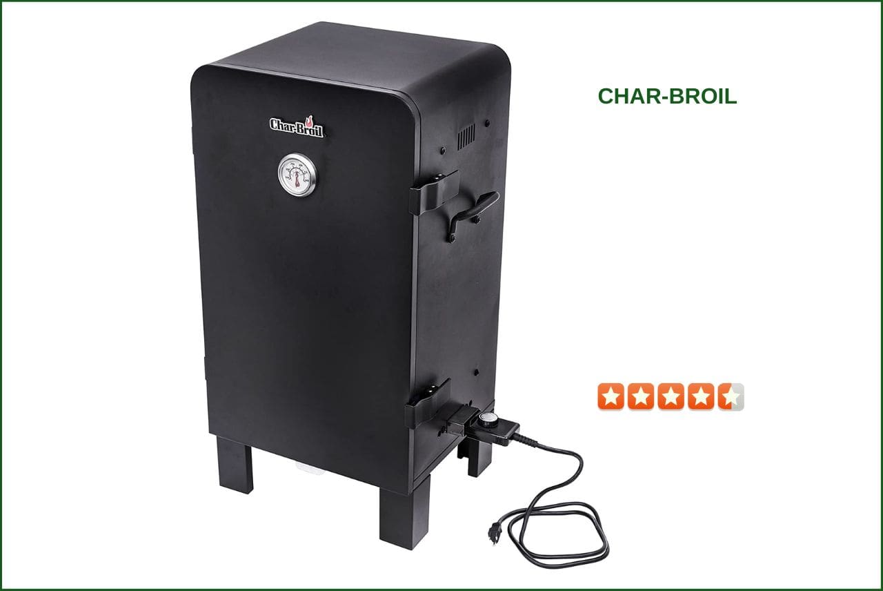 Most Durable- Char-Broil Analog Electric Smoker