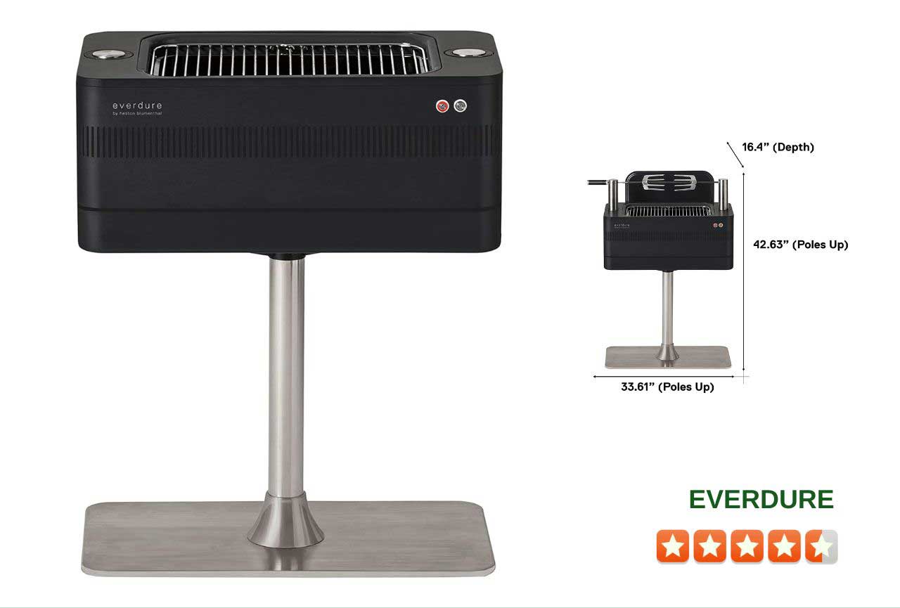 Everdure Fusion Rotisserie Charcoal grill