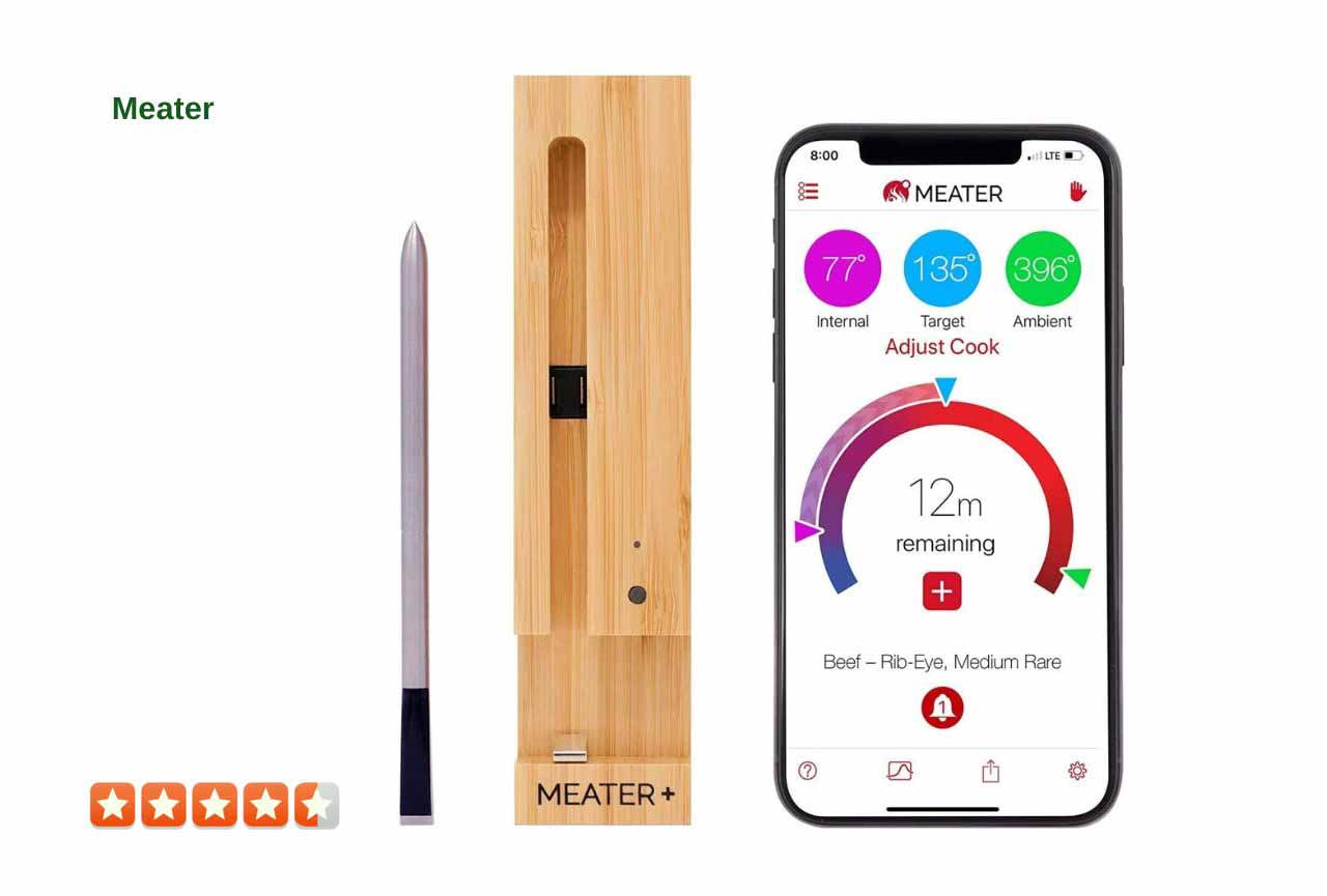MEATER Plus Smart Meat Thermometer with Bluetooth