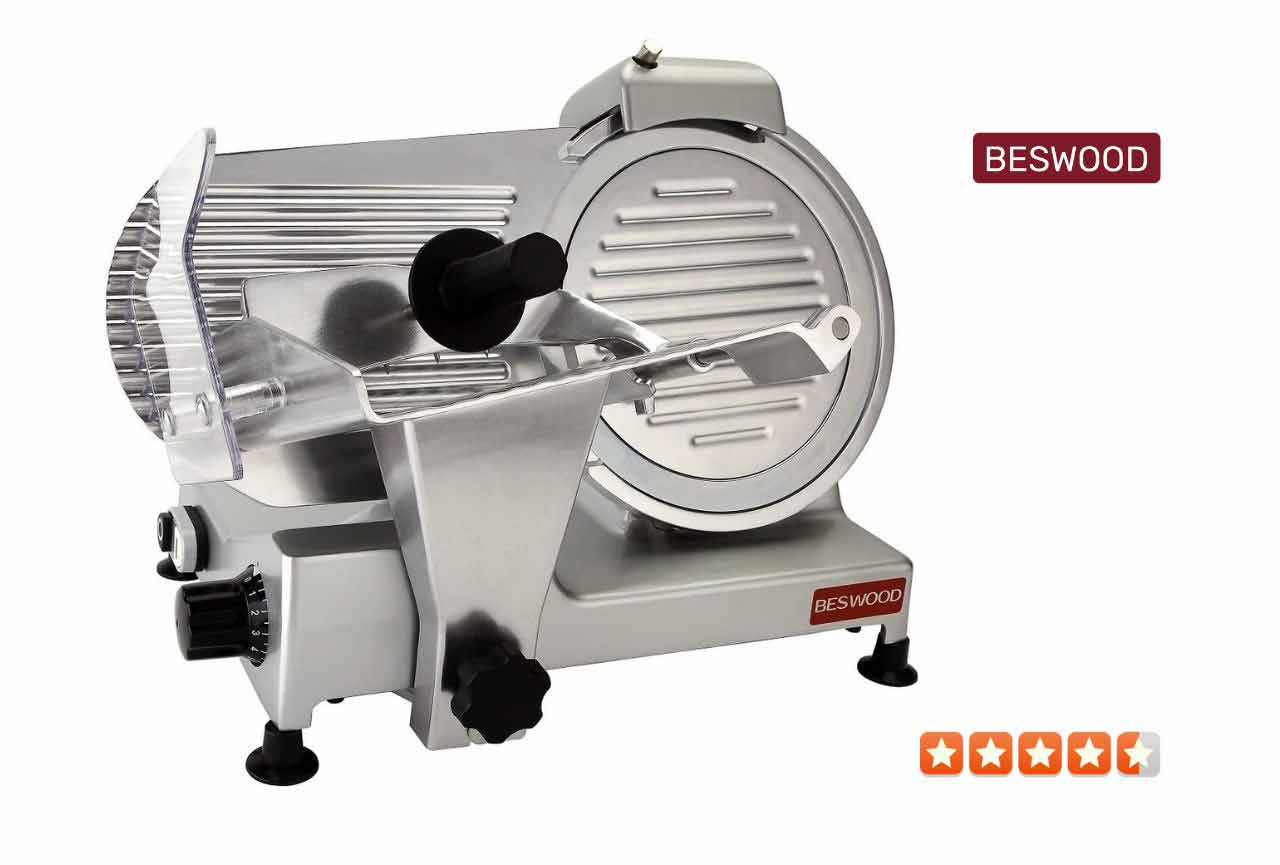 Beswood Electric Deli Meat Slicer