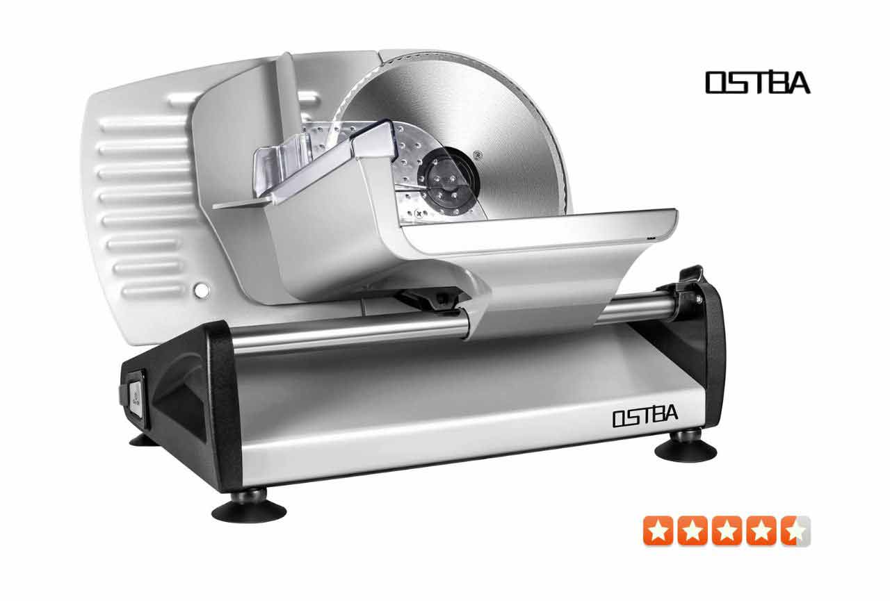 Ostba Electric Deli Meat Slicer