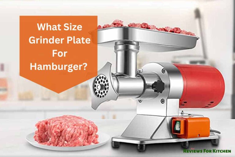 What Size Grinder Plate For Hamburger
