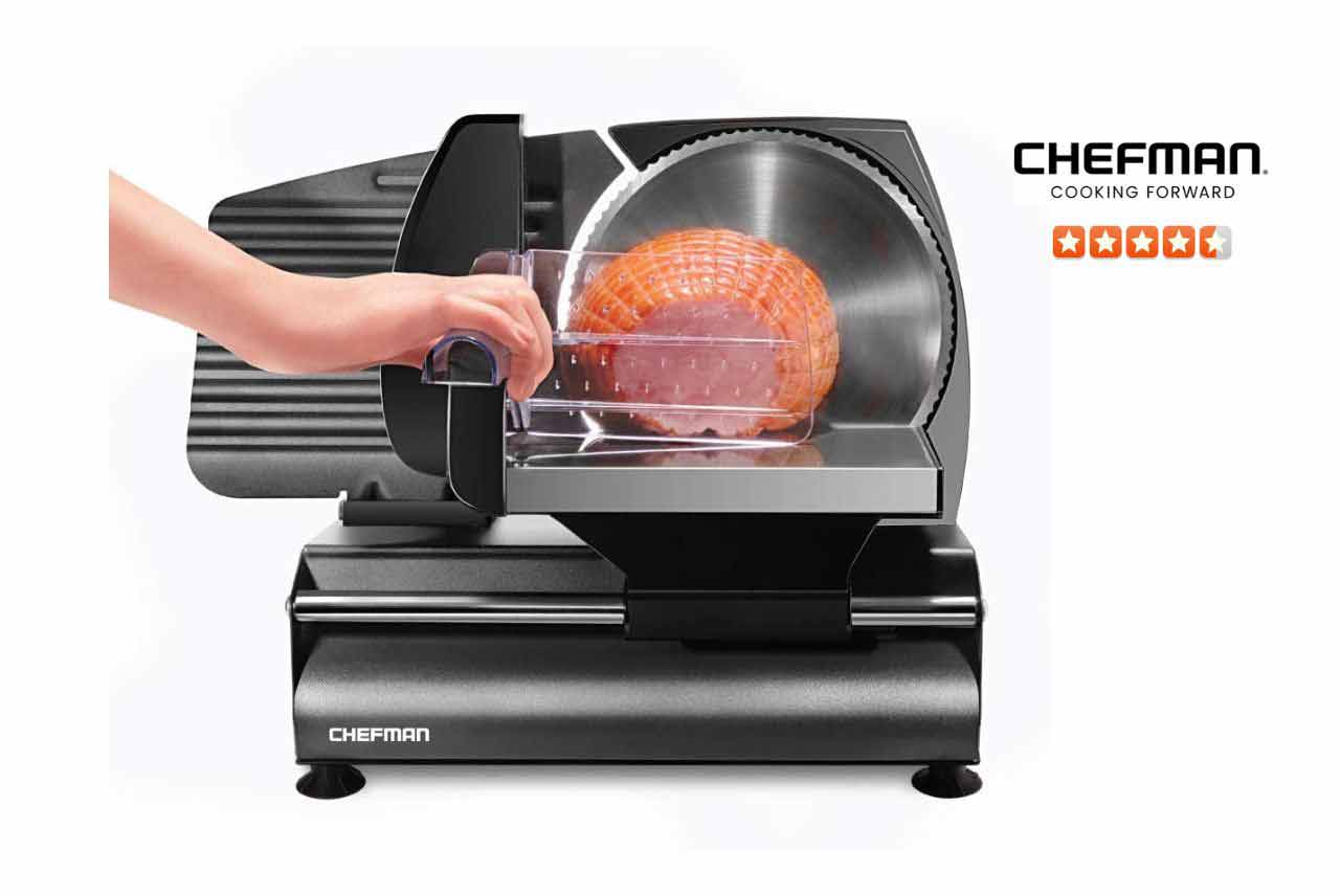 Chefman Die-Cast Electric Meat Slicer