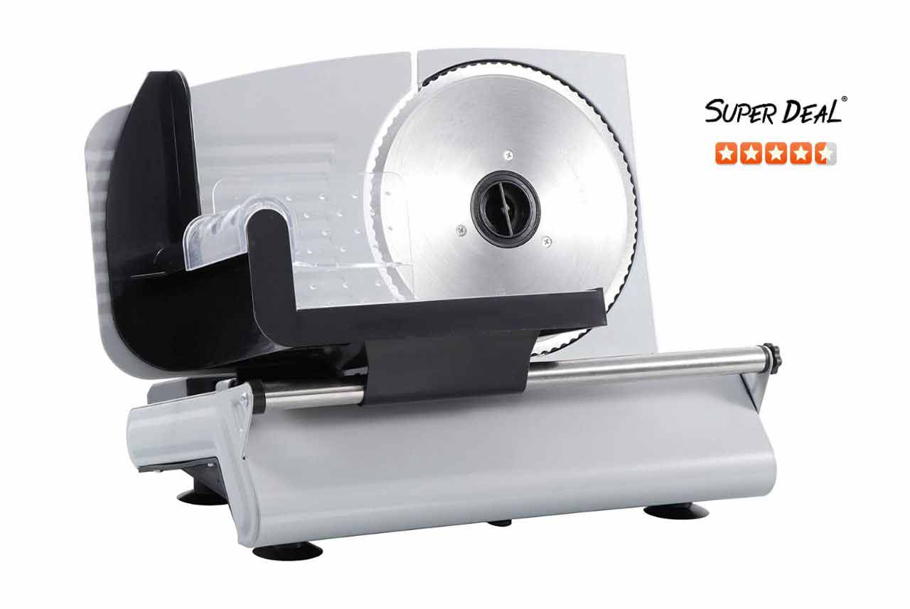 SUPER DEAL Premium Electric Meat Slicer