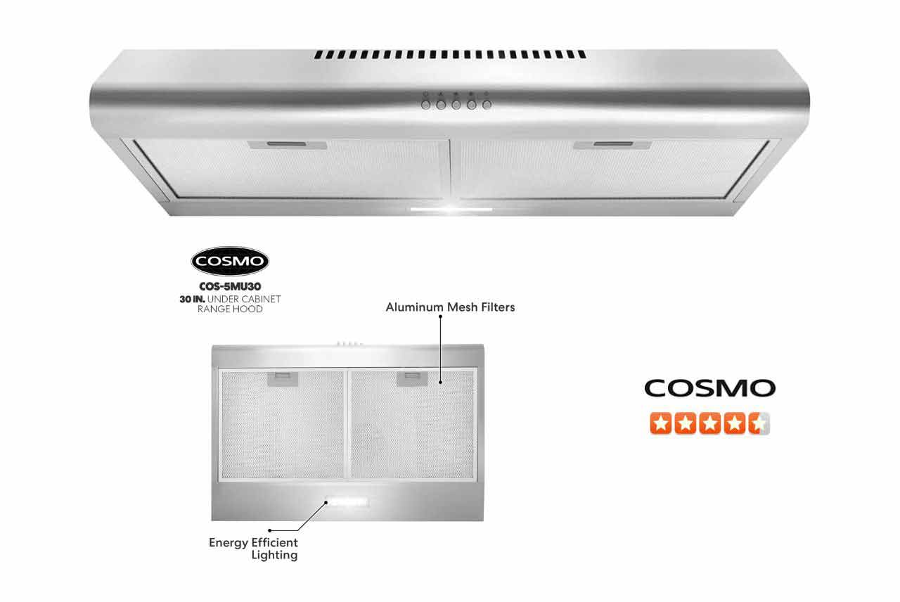 COSMO Ductless Range Hood