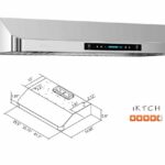 IKTCH Under Cabinet Range Hood