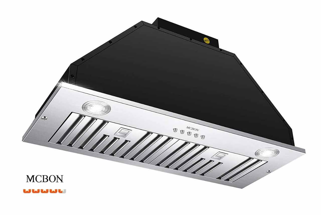 MCBON ‎IE71-BLACK Range Hood