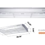 CIARRA Under Cabinet Range Hood