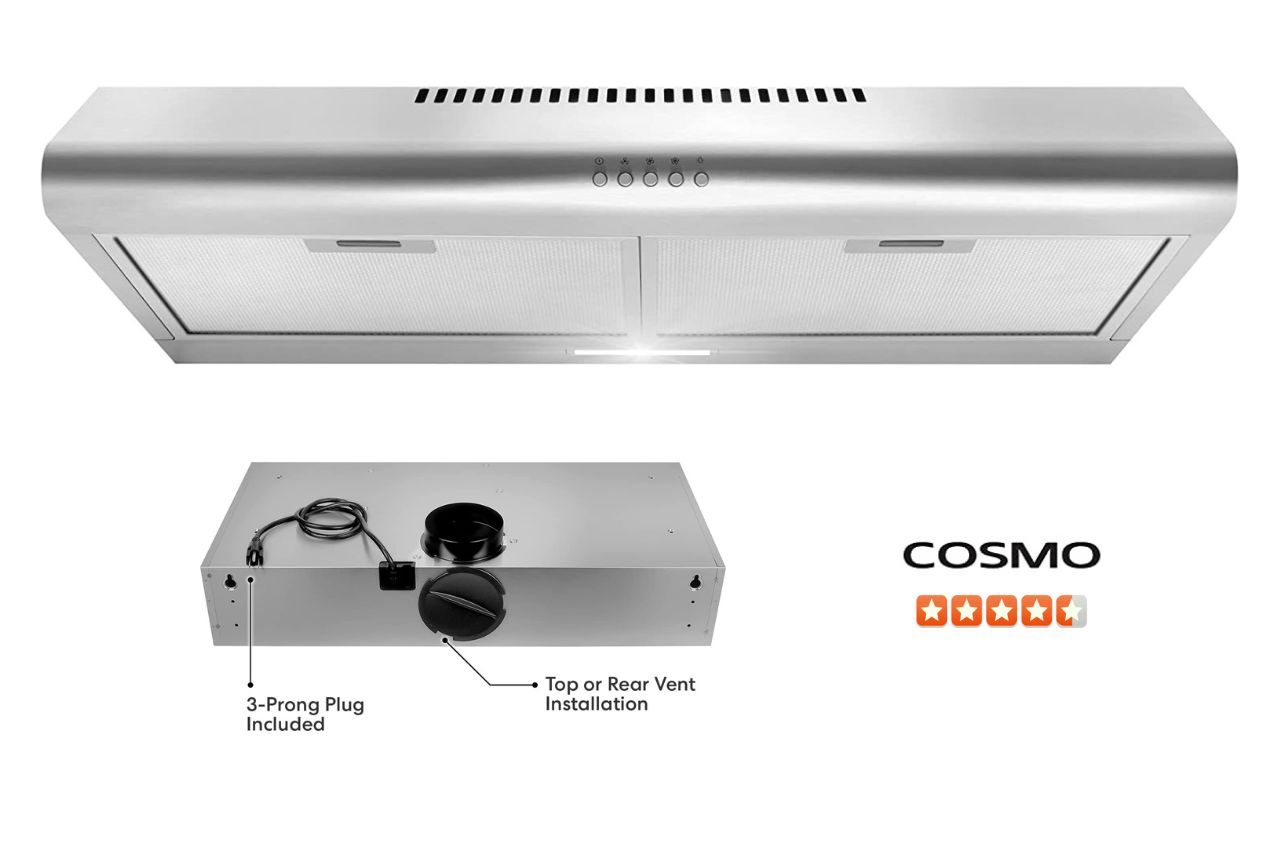 COSMO COS-5MU36 Ductless Range Hood