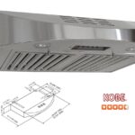 KOBE Brillia Ductless Under Cabinet Range Hood