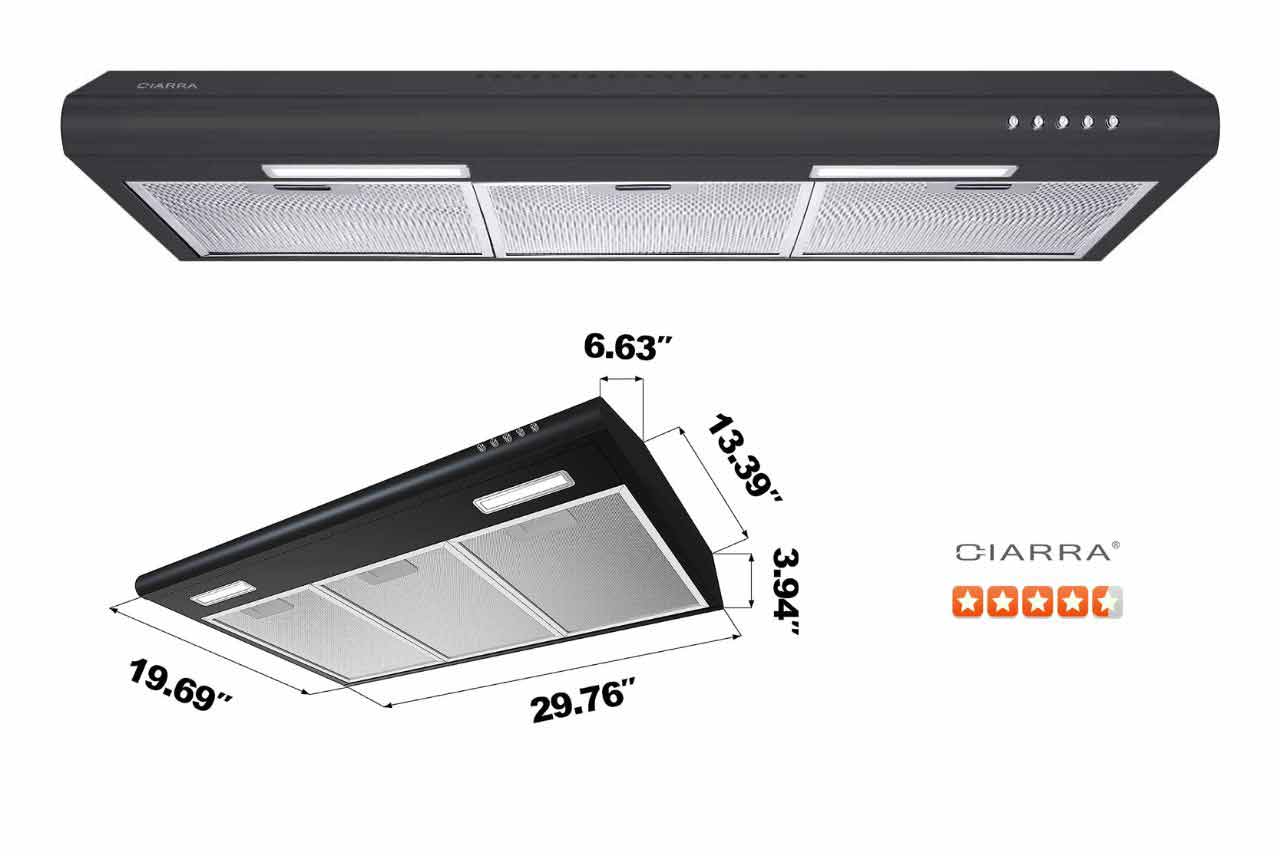 Broan- NuTone Under- Cabinet Ducted Range Hood 