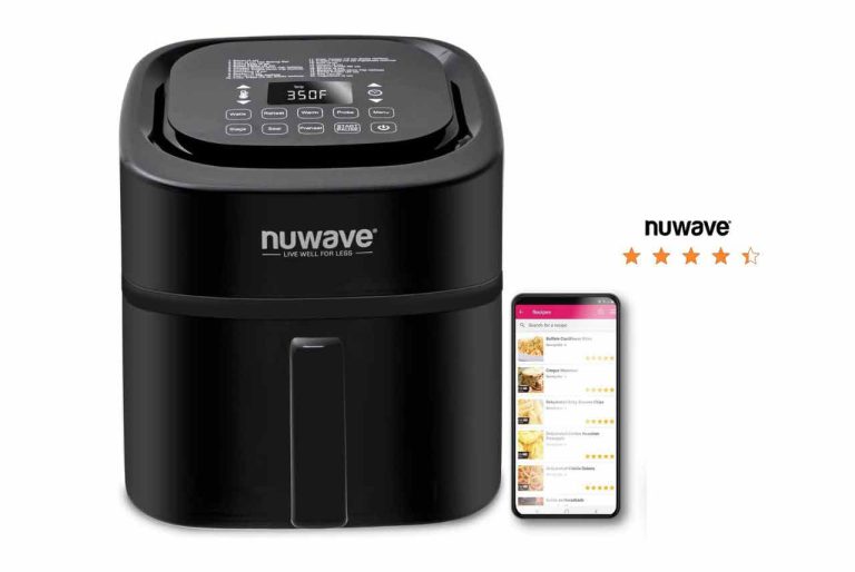 NUWAVE Brio Air Fryer - Best For Multiple Chicken Wings Recipes