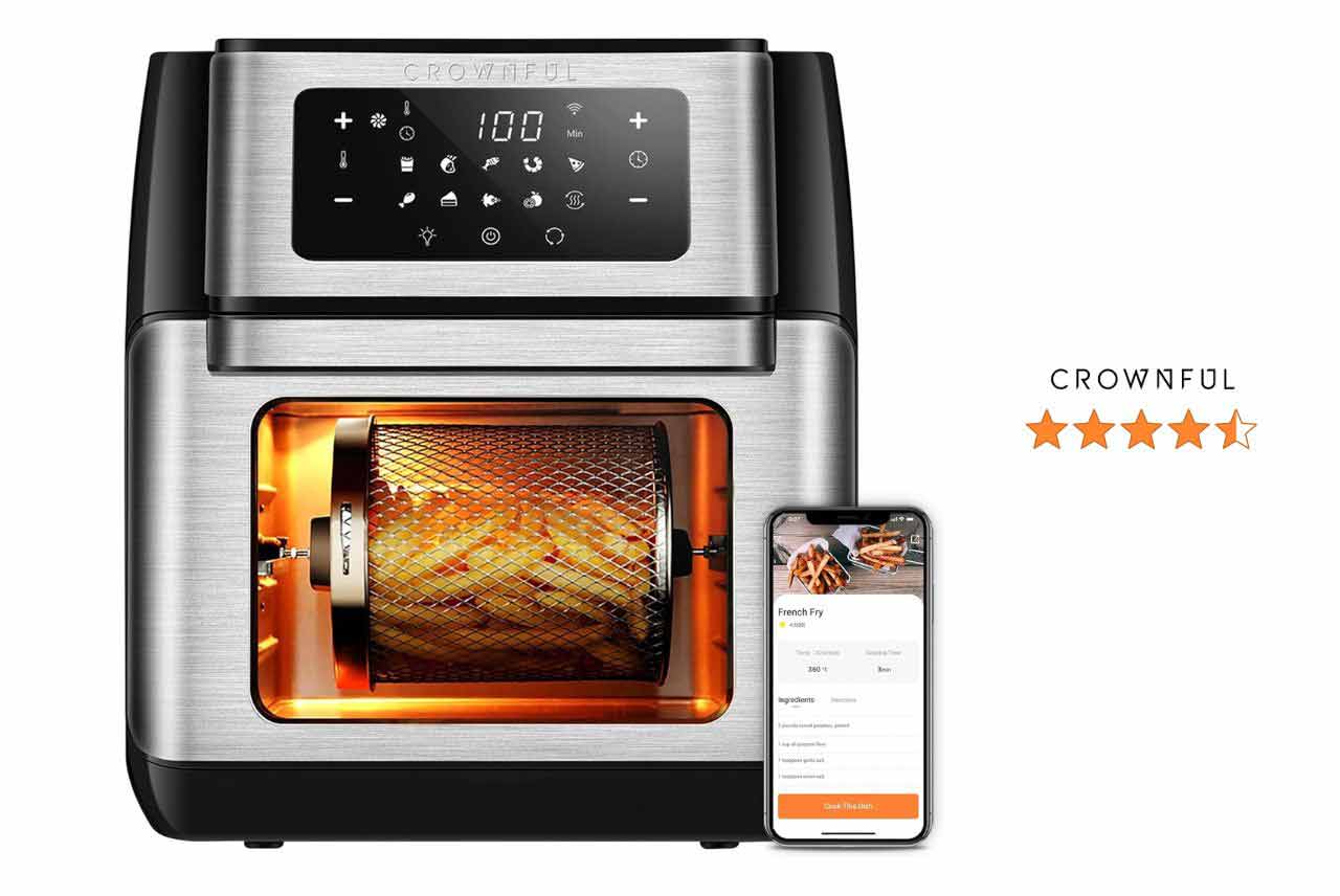 CROWNFUL Smart Air Fryer