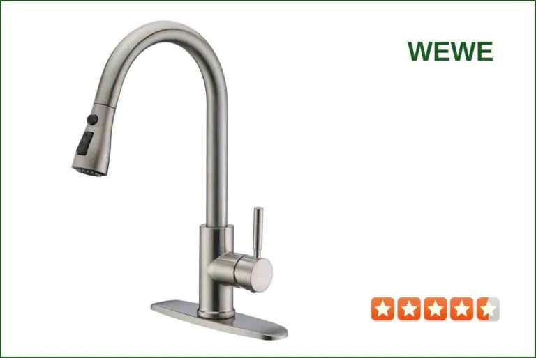 WEWE 3T01L Pull-down Sprayer Kitchen Faucet