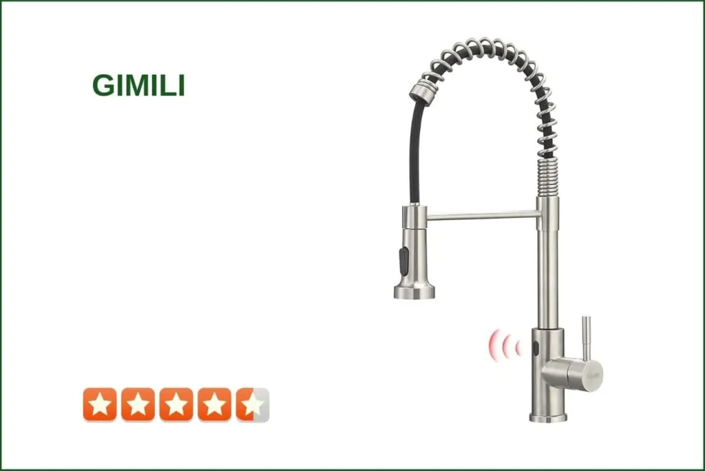 Gimli Touchless Pull-Down Kitchen Faucet