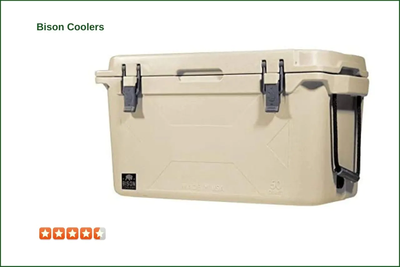 Bison Coolers Medium 50-Quart Cooler Box