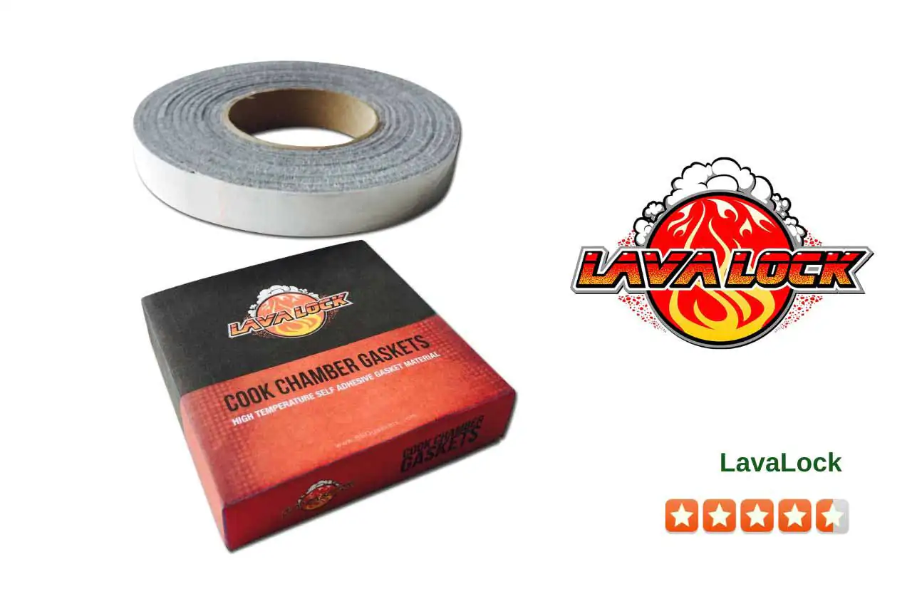 LavaLock Nomex High-Temperature Gasket Replacement Kit for Big Green Egg