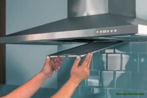 How to clean range hood duct